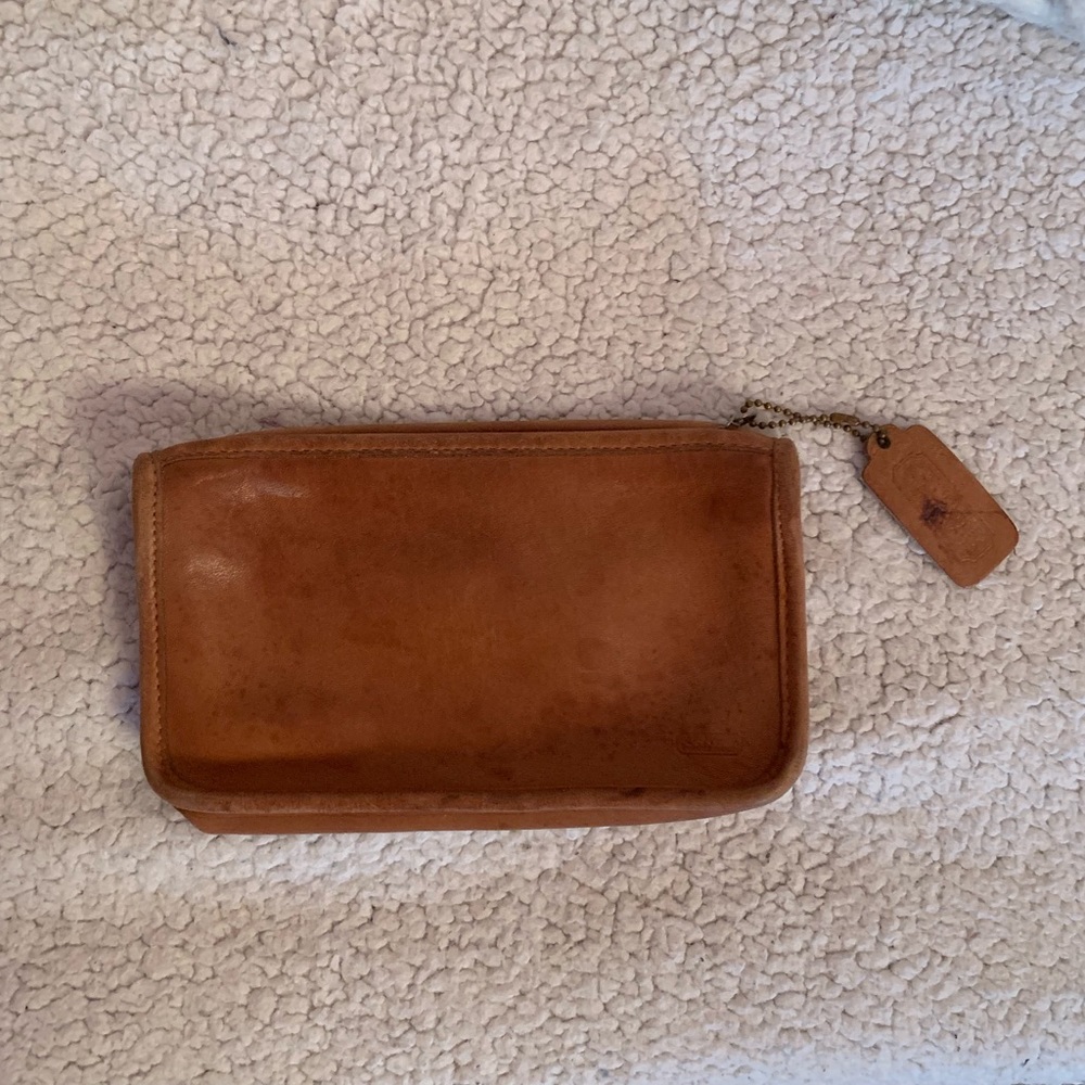 Vintage Coach Leather Wallet or Clutch
